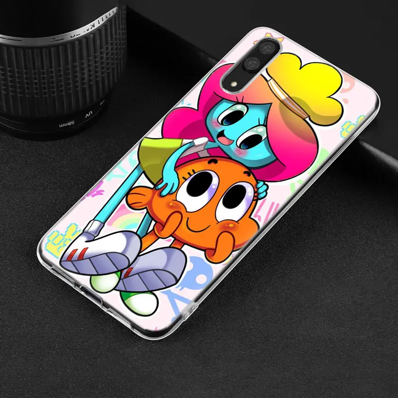 Силиконовый чехол The Amazing World Gumball для huawei P30 P20 Pro P10 P9 P8 Lite P Smart Z Plus NOVA 3 3i 5i 5 5Pro - Цвет: 010