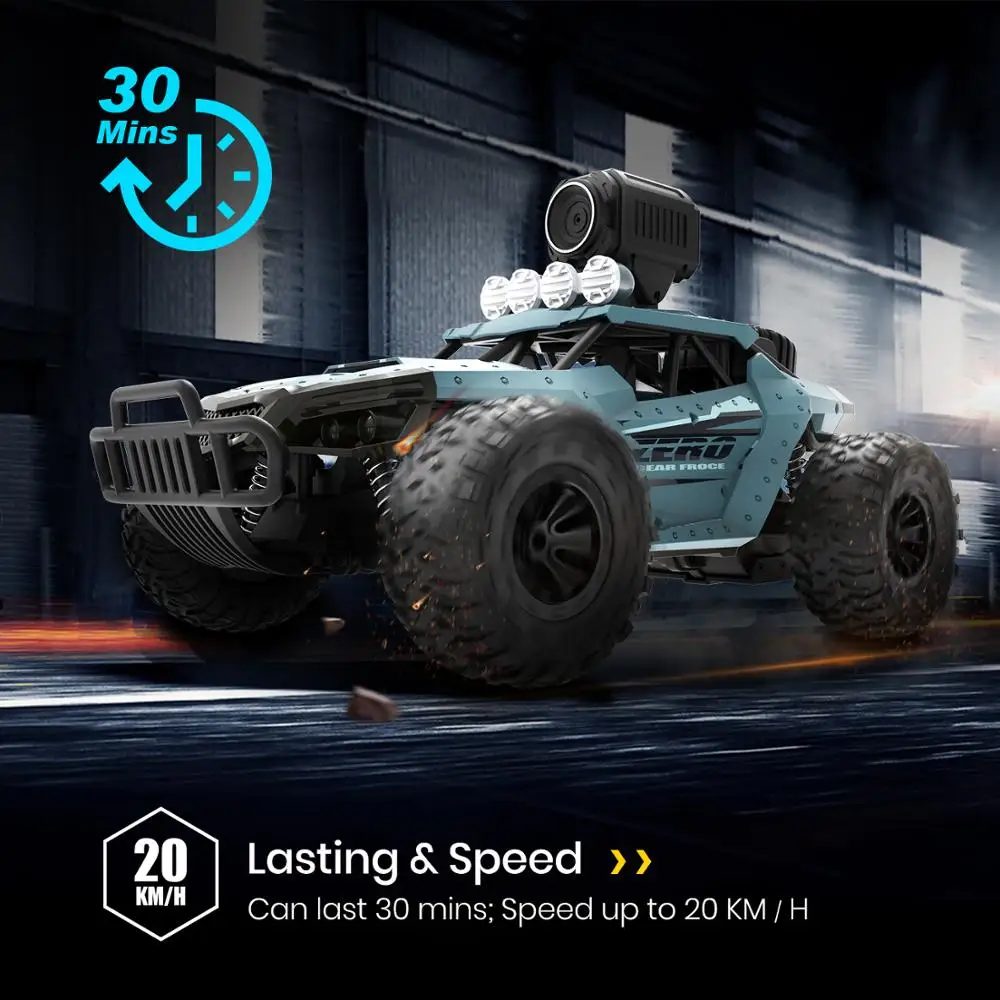 Deerc DE36W Wi Fi Радиоуправляемый автомобиль с камерой HD 720P FPV игрушки для детей 20 км/ч