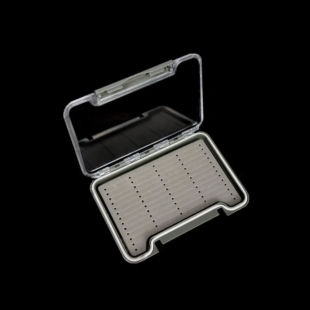 2PACK-Aventik тонкий водонепроницаемый коробка для лова нахлыстом легкий захват пены мульти Магнитный отсек