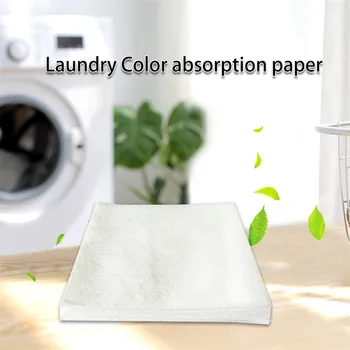 

10 pcs Washing Machine Use Mixed Dyeing Proof Color Absorption Sheet Anti Dyed Cloth Laundry Papers Color Catcher Grabber#YL10