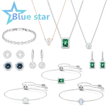 

Swarovskis 1:1 original high-quality exquisite Angelic series crystal jewelry charm new ladies fashion jewelry free shipping