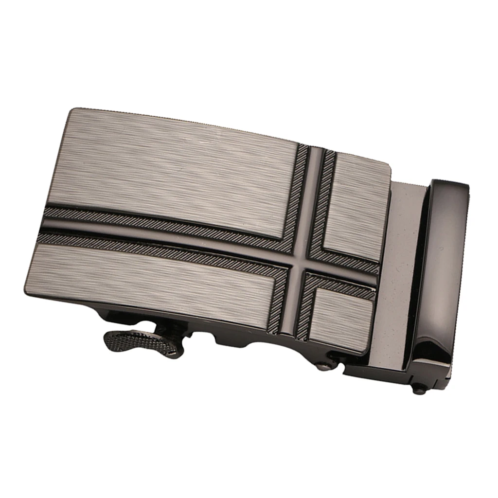 Belt Buckle Men Automatic Buckle Business Men Luxury Leather Waistband Buckles Men Waistband Ratchet Belt Buckle without belt