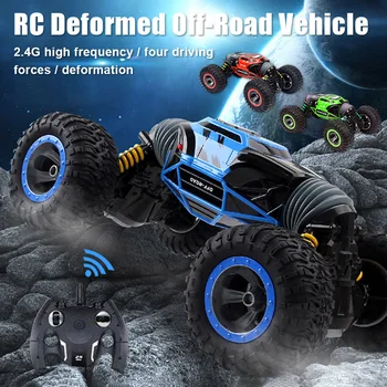 

2.4G Remote Control Stunt Car Toy Electric Duals Mode Off-Road Vehicle Toy YJS99