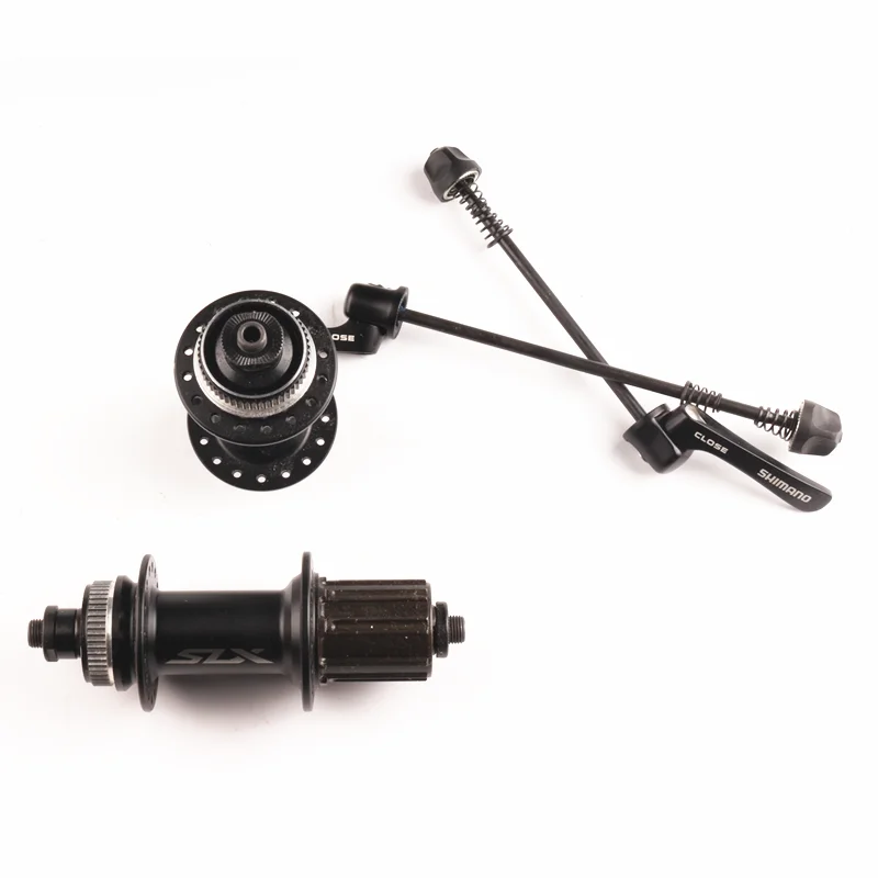 SHIMANO SLX M7000 концентратор& Quick Release 8/9/10/11 Скорость передние и задние дисковые тормоза шампур 32H черный Центральный замок концентратор