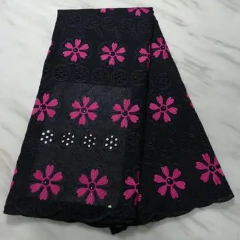 

2019 Latest Nigeria Swiss Laces High Quality Swiss Voile Laces Switzerland Cotton African Dry Lace Fabric For Man Women