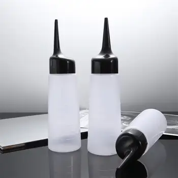 

3pcs Hair Coloring Applicator Bottles Hair Dye Bottles Hair Coloring Shampoo Bottle Refillable Container With Scale US Shipping