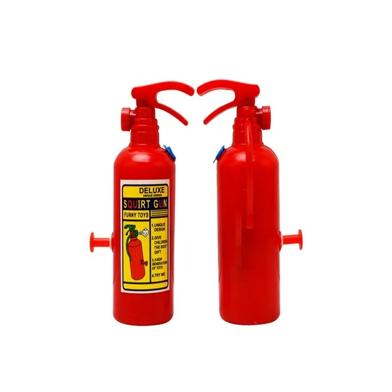 

6 Pieces xiao shui qiang Toy Beach Bath Play with Water Extinguisher Water Gun Firefighting Water Gun Outdoor Stall Hot Selling
