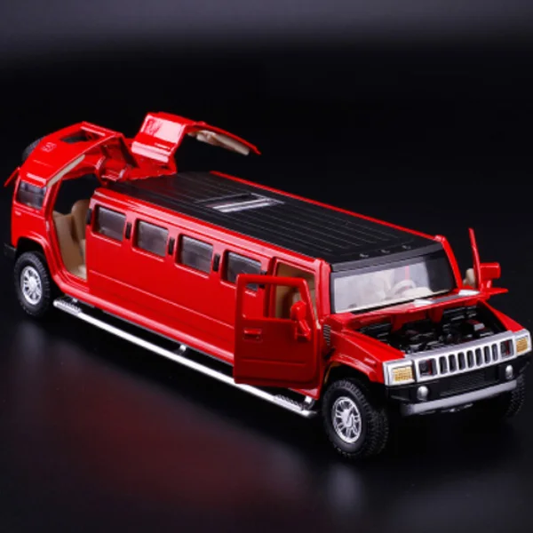 Модель 1/32 года лимузин Hummer из сплава металлический литой автомобиль игрушка