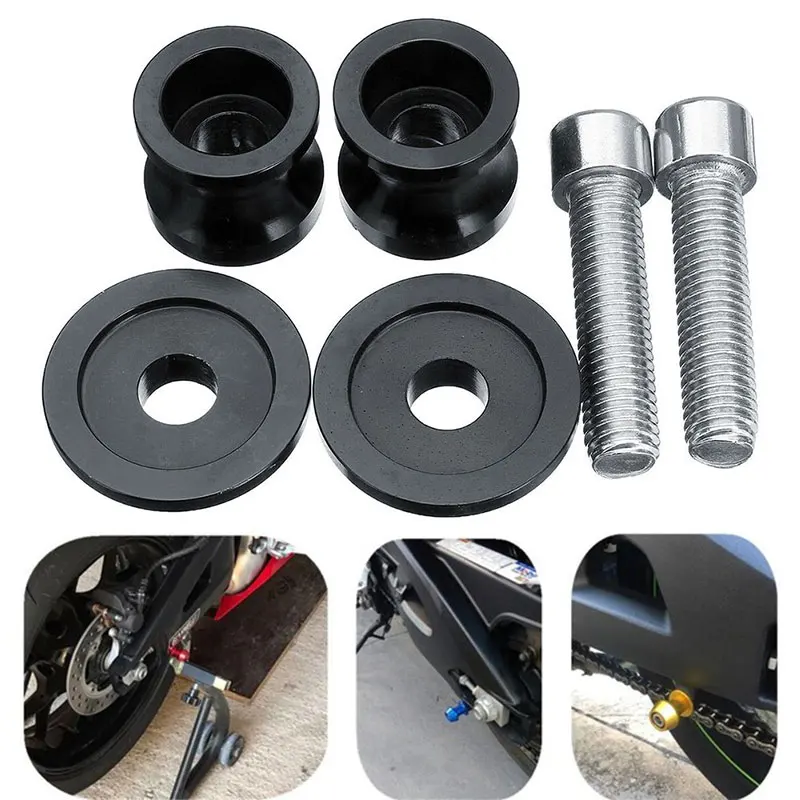 Vehemo 2x M8x1.25mm Swingarm Adapters Tenacity Swingarm Spools Adapters