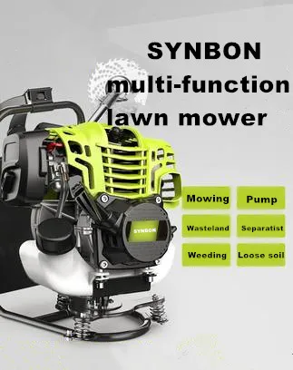 

Новая косилка SYNBON, многофункциональная сельскохозяйственная бензиновая косилка, ранец, косилка, землеуборочная машина, кюветная Оросительная косилка