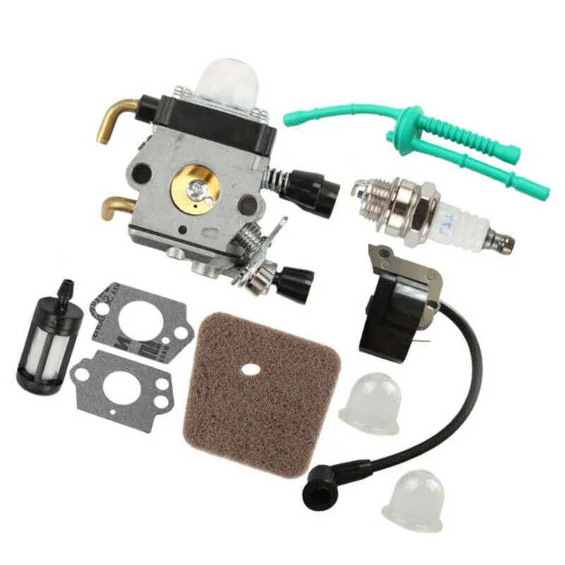 

Tools Carburetor Kit Ignition coil FS55 FS38 FS55R KM55 Trimmer Spark plug Gaskets Fuel pipe