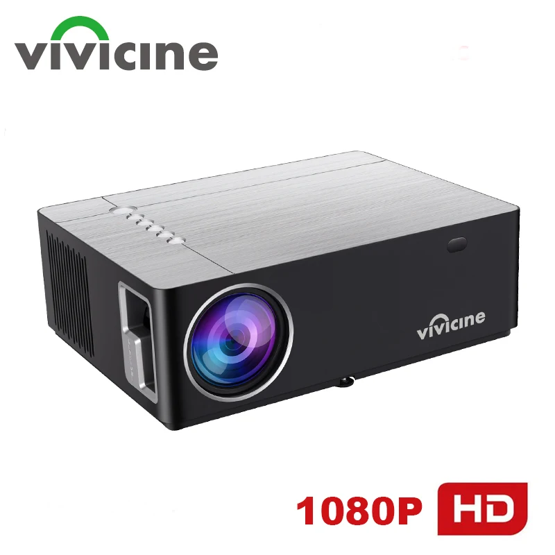 Vivicine M20 Newest 1080p Projector,Option Android 10.0 1920x1080 Full HD LED Home Theater Video Proyector Beamer Support AC3