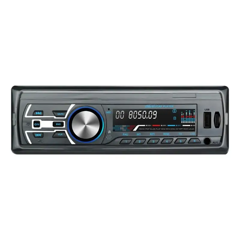 RM-JQ1584C 1 Din автомобильный в тире стерео аудио FM bluetooth-гарнитура mp3-плеер
