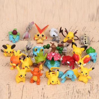 

Takara tomy pikachu pokemon doll cartoon action figure anime urrounding toys decoration fo children