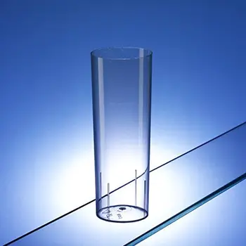 

Slim jim tumbler, bicchieri per cocktail highball, in polipropilene, 300 ml, pacco da 10; bicchieri riutilizzabili in plastica