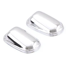 ABS хромированная отделка распылитель воды сопло спрей блестка украшение световая панель для Ford Focus 2 Focus 3 Fiesta Kuga Ecosport