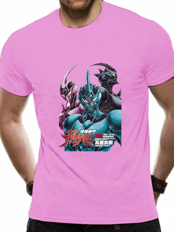 Guyver футболка для фитнеса Мужская креативная белая с логотипом аниме Милая