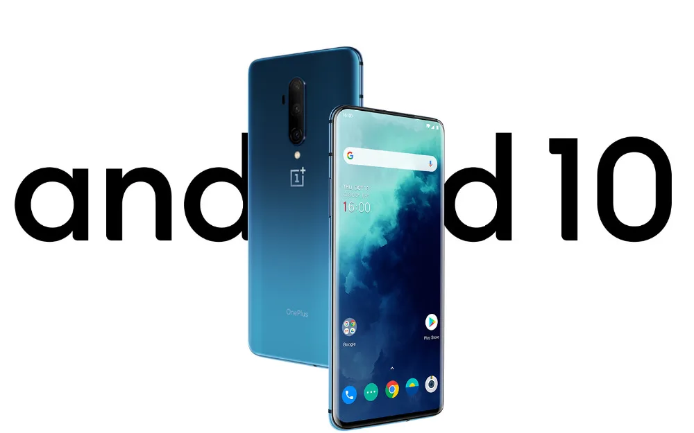 OnePlus 7T мобильный телефон 8 Гб 128 ГБ 6,55 дюймов AMOLED экран Snapdragon 855 Plus Восьмиядерный 48мп Тройная камера NFC UFS 3,0 смартфон