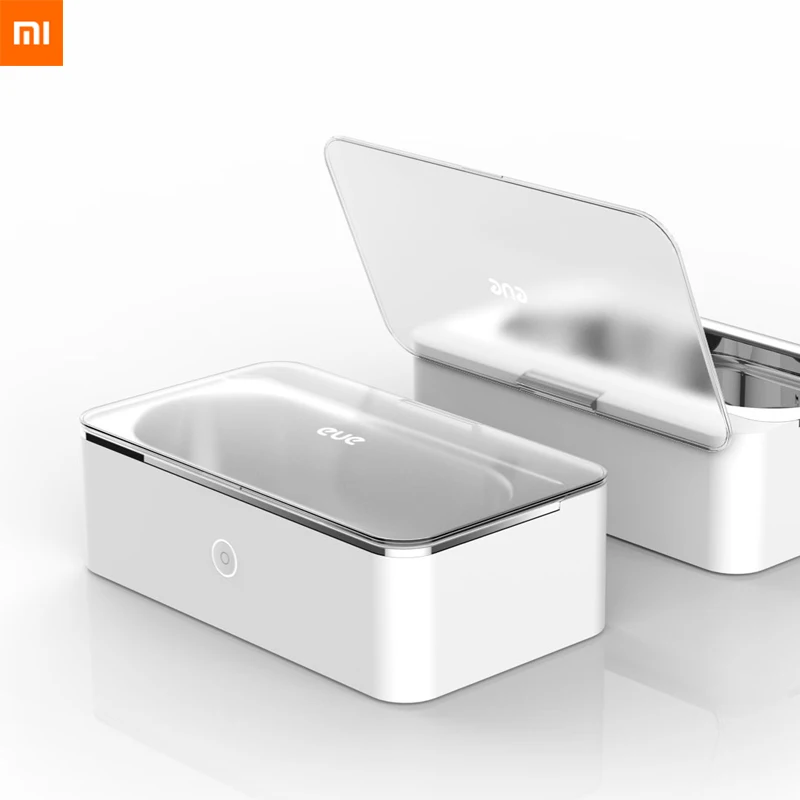  In Stocks New Xiaomi MIjia Youpin EUE Ultrasonic cleaner white 20W high power ultrasonic cavitation