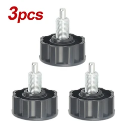 3pcs M16 Spinning Bike Pull Pin Spring Knob Replacement Parts For Home Fitness Spinning Bike Height Adjustment Screw Equipments