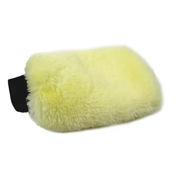 

New Car Washer Double Side Wool Glove Car Cleaning Brush for Motorcycle Wax Polishing Washer Microfiber Car Care Cleaning