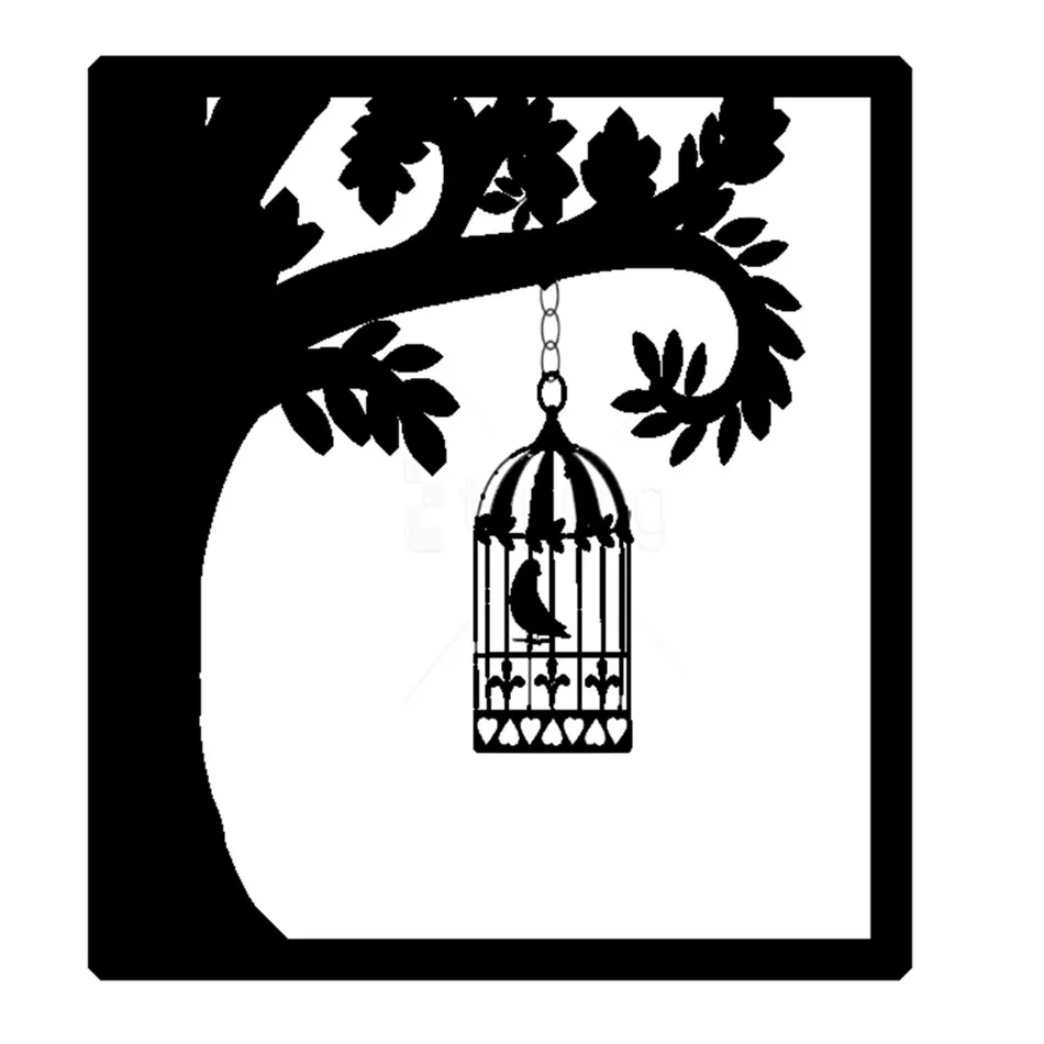 die DiyArts Brid Cage штампы для резки металла новые для изготовления открыток Скрапбукинг штампы для тиснения трафареты подарочные штампы для рукоделия - Цвет: die