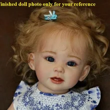 NPK 28 дюймов горячая кукла для продажи Набор DIY Неокрашенная пустая кукла набор мягкий силиконовый виниловый Набор Кукол