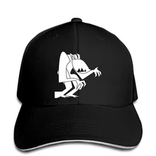 Мужская бейсбольная Кепка оборотень бета черно-белая художественная Кепка для Хэллоуина, женская кепка