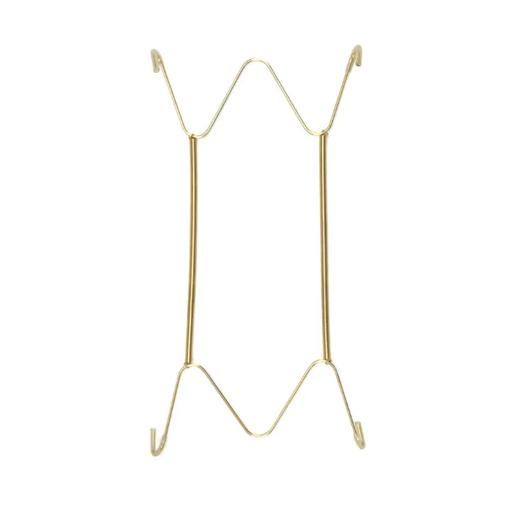 Convenient Dish Holder Tools Show 8"-12" Practical Hangers Hanging Accessories Metal Home Wall Display