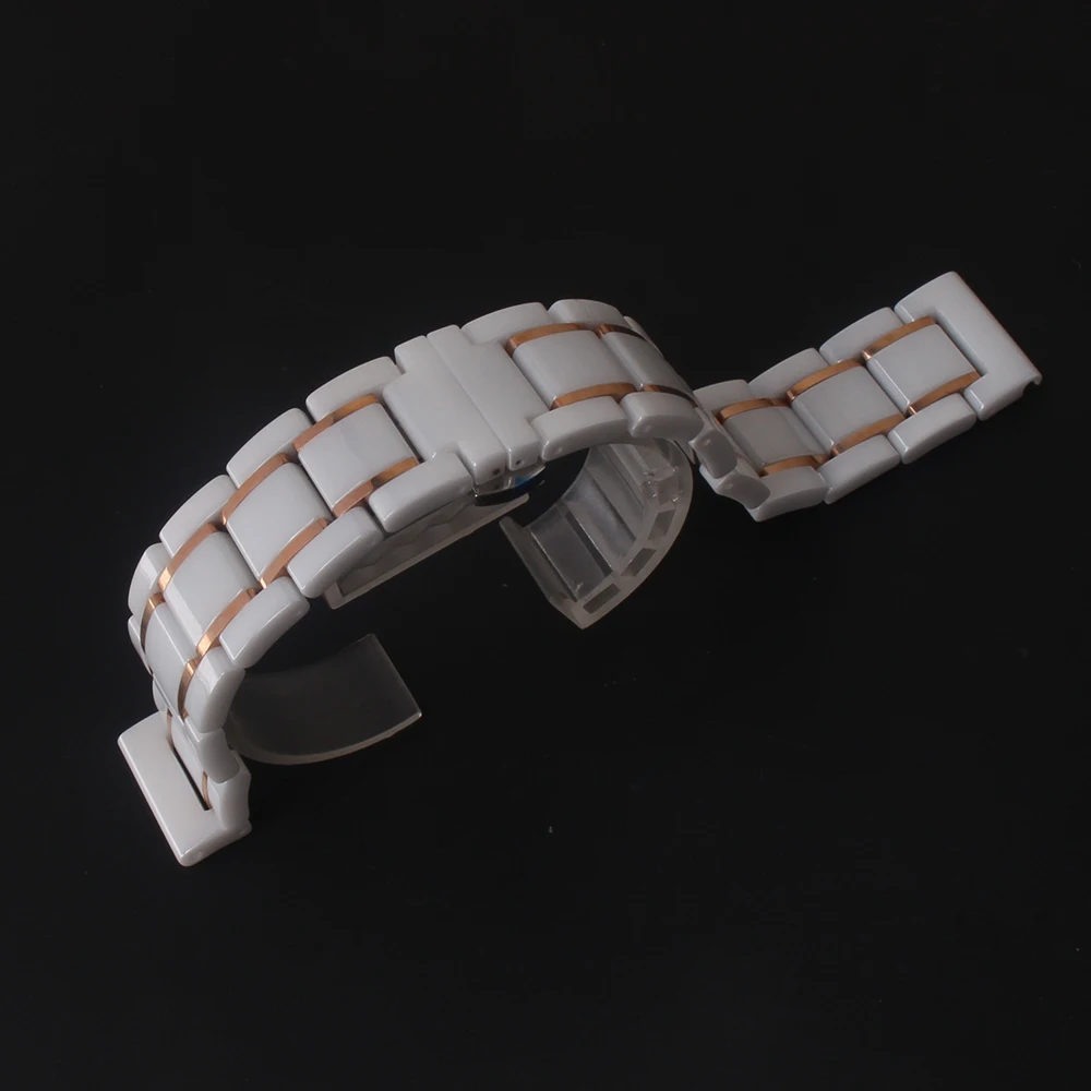 Новые ремешки для часов samsung galaxy watch active 42 46 gear sport S2 S3 браслет керамические ремешки подходят для huawei watch GT 2 pro ремешок