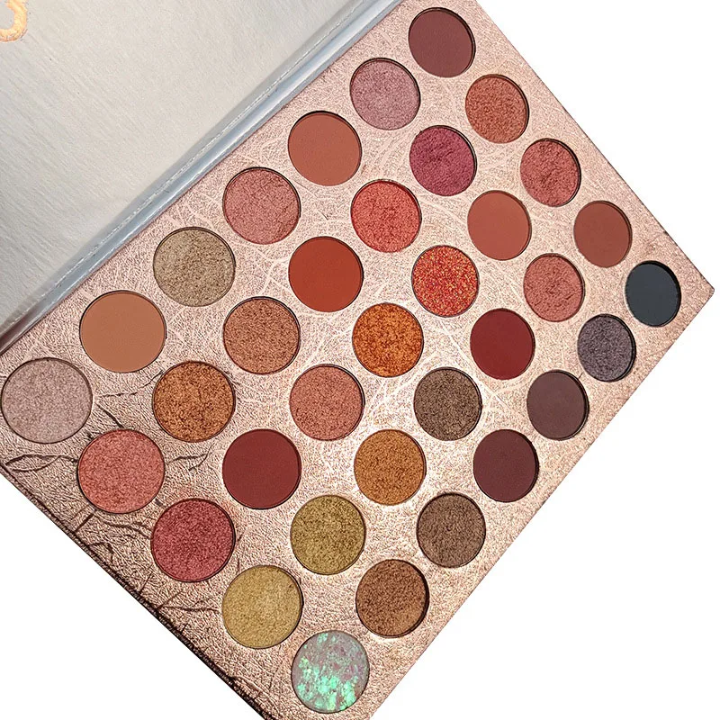 Best 35 Color Eyeshadow Makeup Palette Matte Pigment Glitter Shimmer Powder Pallete Multi Colors |