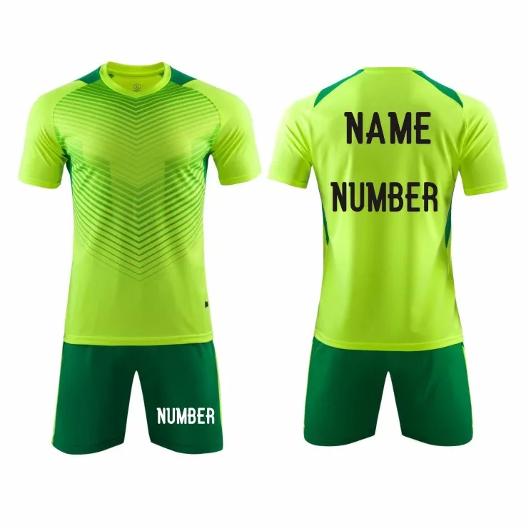 Custom Name Number Мужские футбольные костюмы Survete, комплект Futbol, Молодежная футбольная форма, детский спортивный комплект Джерси Futbol, футбольные наборы - Цвет: Custom Name Number