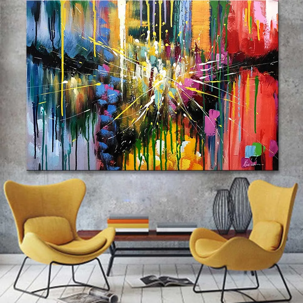 Ручной работы живопись маслом на холсте of the Best art непосредственно от современности искусства абстрактная Скандинавская является OUF-004