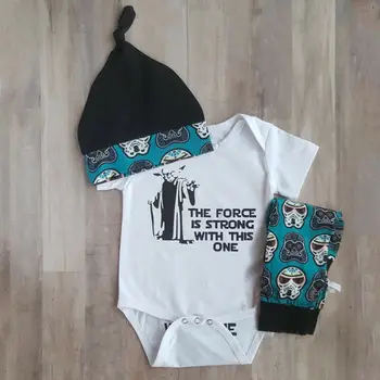 

Pudcoco 2020 Newborn Toddler Baby Boy Girl Short Sleeve Romper Tops+Long Pants Hats Outfits Clothes Set