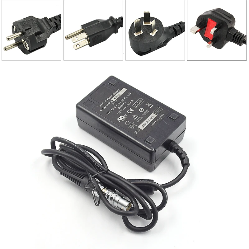 Для детей возрастом от 12V 6.67A блок питания для медицинских приборов 4 pin MW116 KA1251F01 адаптер переменного тока+ Мощность шнур-б/у