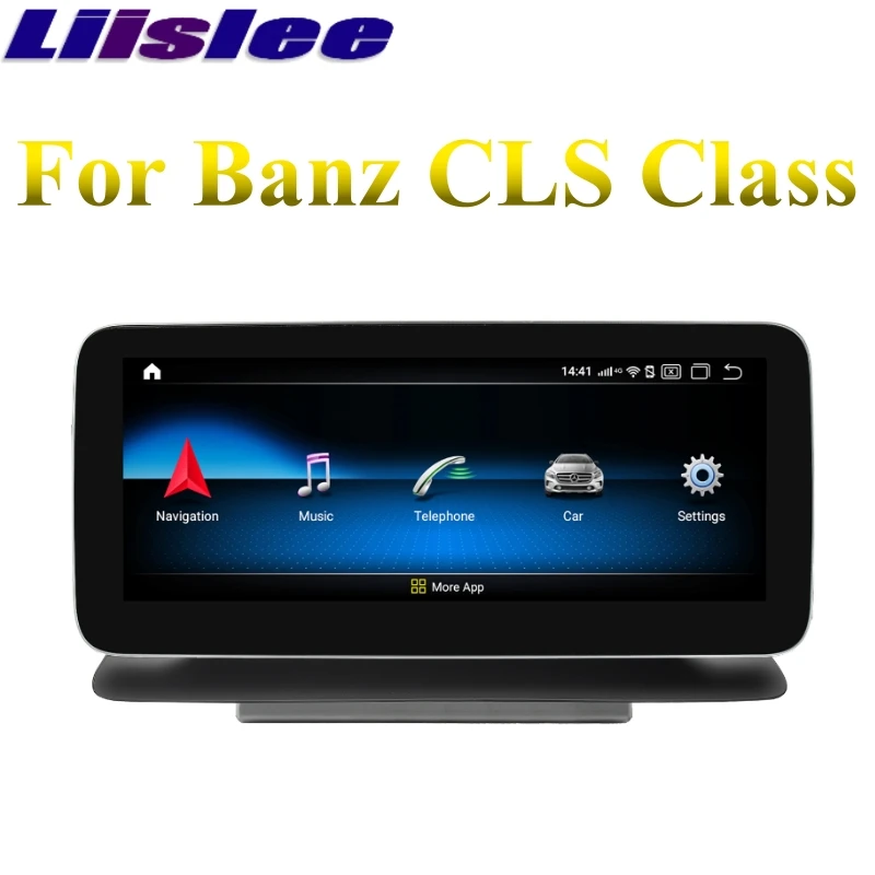 LiisLee Автомобильный мультимедийный gps аудио радио для Mercedes Benz MB CLS класс W218 C218 X218 2010~ NTG навигация NAVI