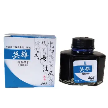 

60ml Smooth Writing Bottled Glass Pen Ink Fountain Pen Ink Refill School Student Stationery Office Supplies