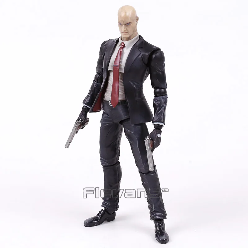 Play Arts Kai фигурка Hitman Absolution Agent 47 Joint подвижная фигурка ПВХ Модель игрушки