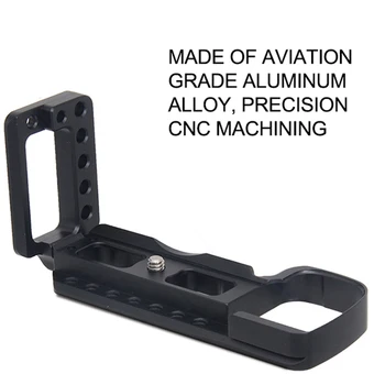 

Accessories Camera Holder L Type Quick Release Plate Durable Portable Photography Bracket Vertical Aluminum Alloy For Sony A6400