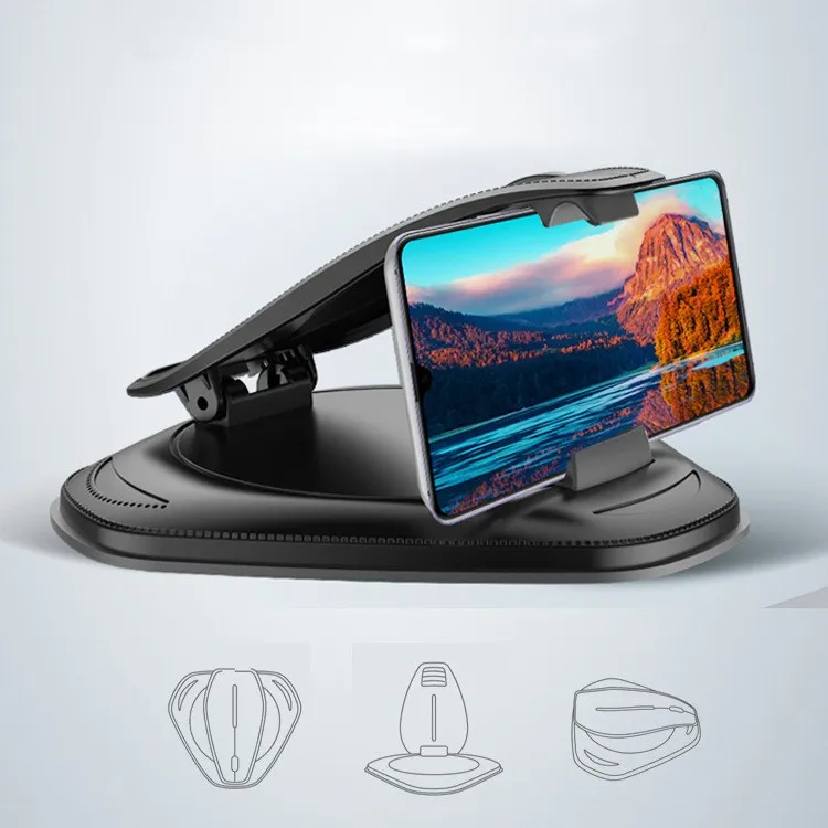 

Universal Dashboard Phone Holder Clip Adjustable Stand GPS Display Bracket Holder Support for IPhone Stand Cell Phone Mount Car