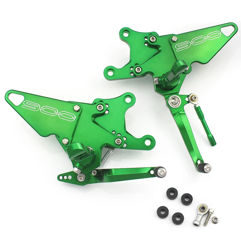 Мотоцикл для Kawasaki z900 мото задний Набор подножки для ног Rearsets Z 900 17 18 аксессуары