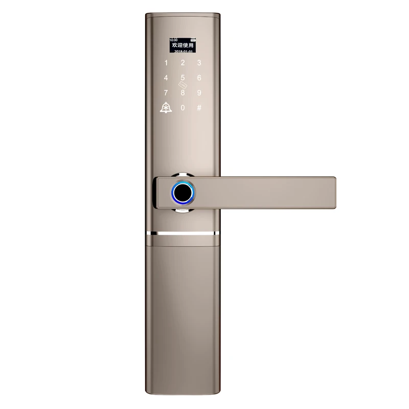Apartment Biometric Fingerprint Lock Electronic Security Door Lock Smart Bluetooth app WiFi Password IC Card Key Knob locks Apartment Biometric Fingerprint Lock Electronic Security Door Lock Smart Bluetooth app WiFi Password IC Card Key Knob locks