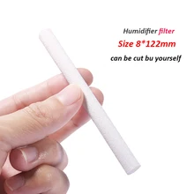 8*122mm Cotton Swab for Air Humidifier for car diffuser Aroma Diffuser Humidifiers Filters Can Be Cut Replace Parts 10 PCS/Lot