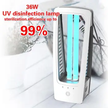 

Portable UV Germicidal Disinfection Lamp With Ozone Safe UV Led Light 36W Sterilization 99% Ultraviolet Light For Home Bedroom