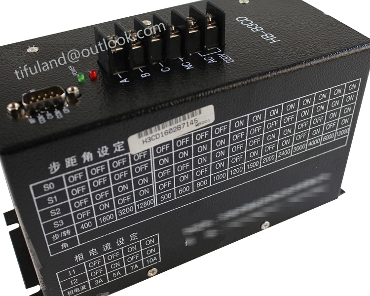 AC220V трехфазный шаговый двигатель Dreiver HB-B3CD сумка делая машину мотор драйвер