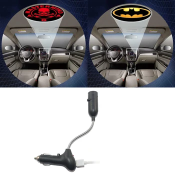 

Dome Lamp For Mazda Suzuki Mitsubishi Nissan Seat VW Cigarette Lighter Led Light USB Roof Logo Laser Projector Car