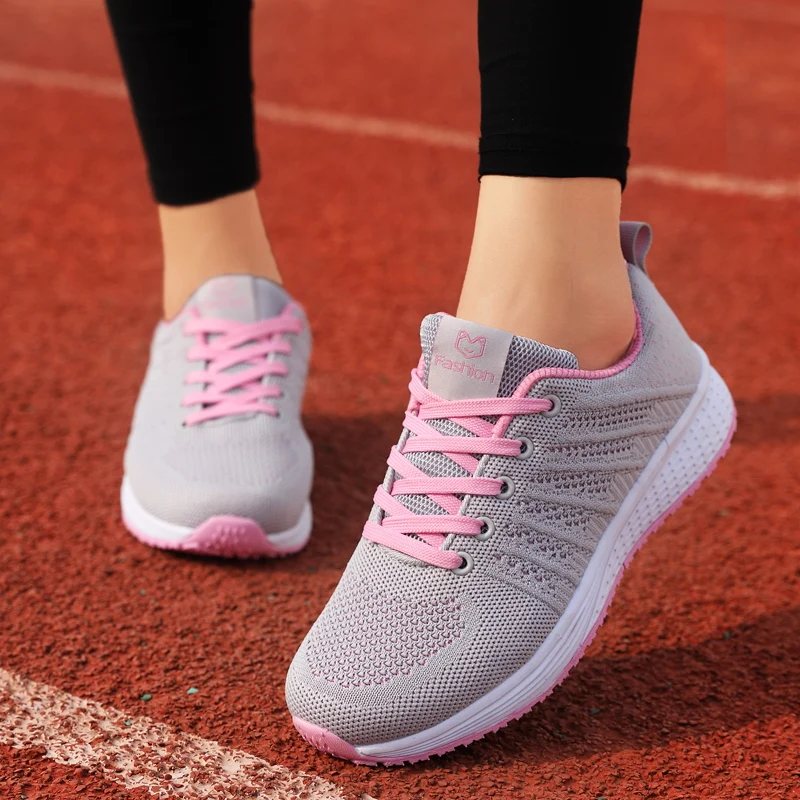 Best Seller Women's Running Shoes Ladies Summer Breathable Sneakers