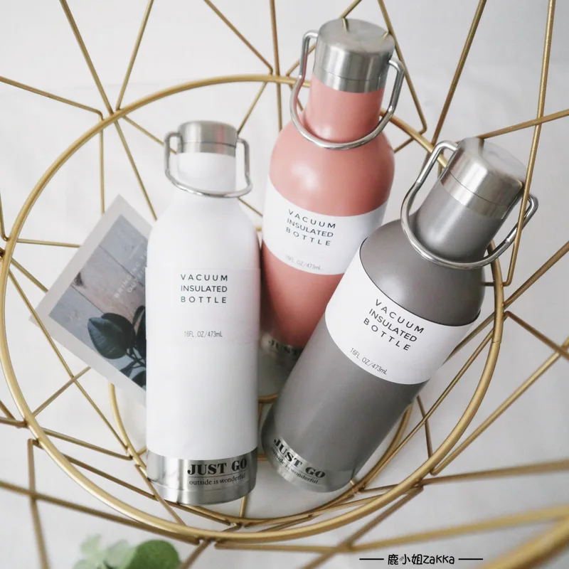 Бутылка для воды из нержавеющей стали велосипедная бутылка велоспорта кемпинга