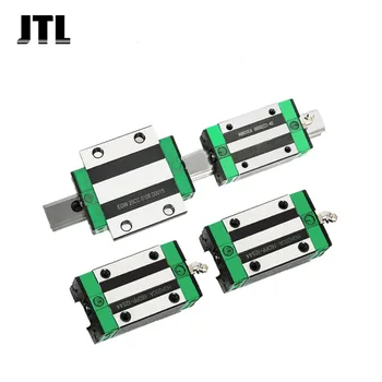 

4pcs Linear guide carriage HGH15 HGW15 slideR block carriages for 15mm HGR Linear Guide cnc part