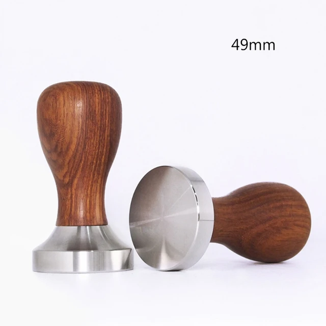 Piros Rózsafa Fogantyú Kávécsípés Barista Eszpresszó Kávé Por Sajtó Nulla - Image 5